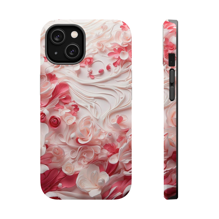 Floral Swirls Abstraction - MagSafe Tough Case