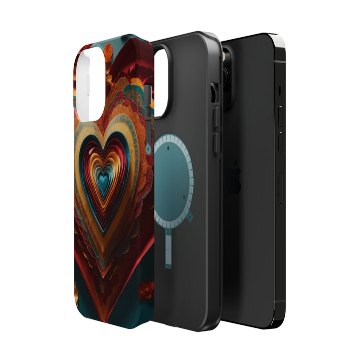 Infinite Layered Hearts - MagSafe Tough Case