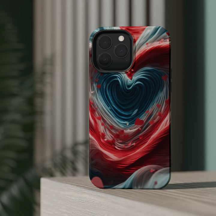 Swirling Heart Embrace - MagSafe Tough Case