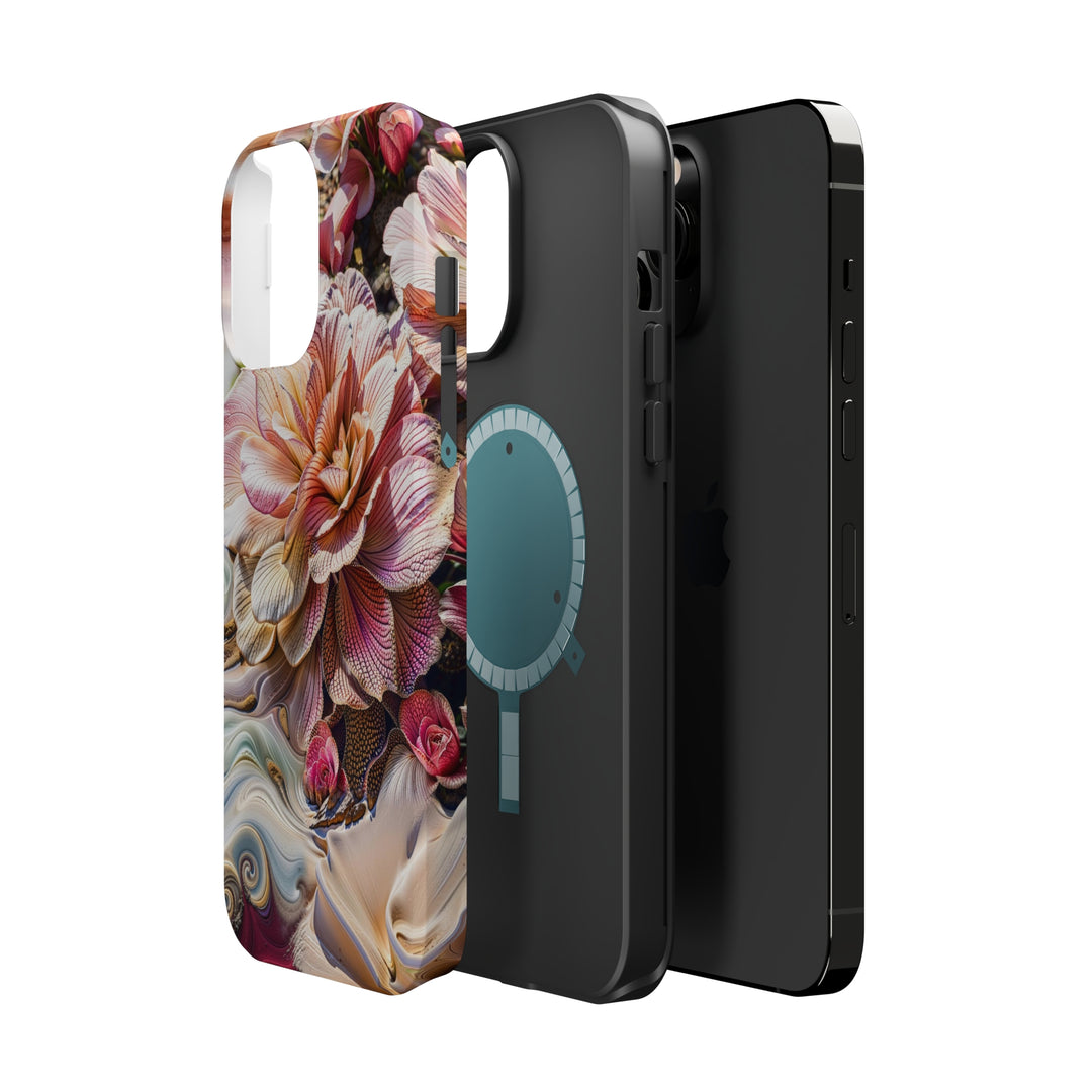 Floral Swirl Essence - MagSafe Tough Case