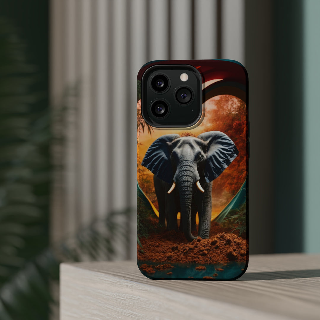 Heart Portal Elephant - MagSafe Tough Case