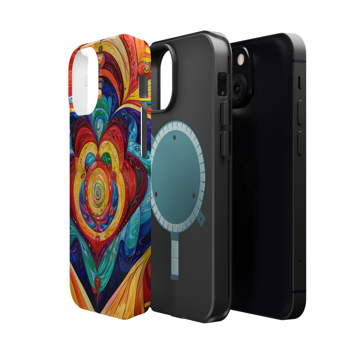 Vibrant Swirling Emotions - MagSafe Tough Case