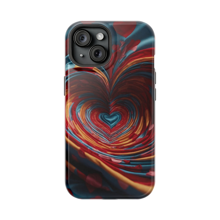 Swirling Heart Embrace - MagSafe Tough Case