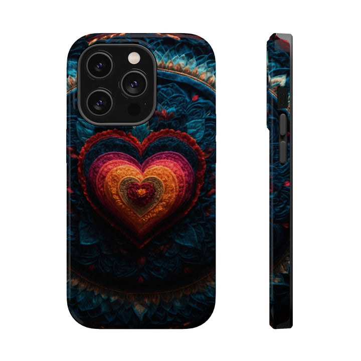 Nested Heart Tapestry - MagSafe Tough Case