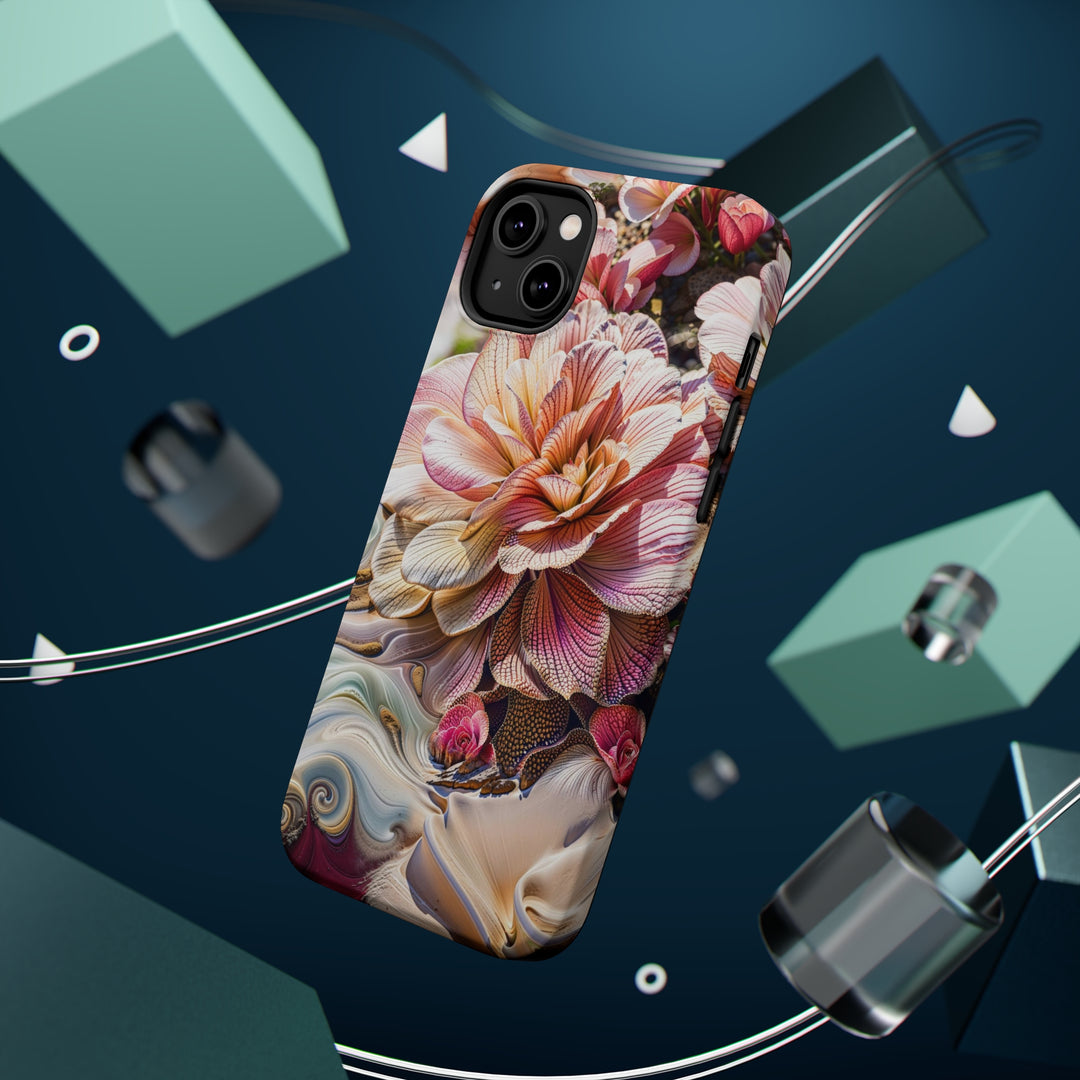 Floral Swirl Essence - MagSafe Tough Case