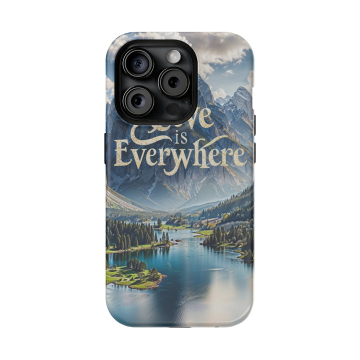 Mountainous Love Reflection - MagSafe Tough Case