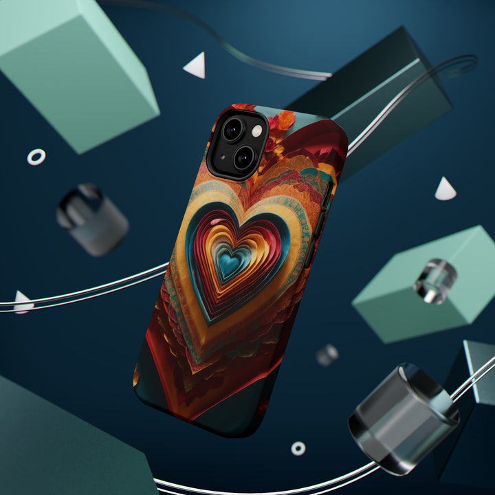 Infinite Layered Hearts - MagSafe Tough Case