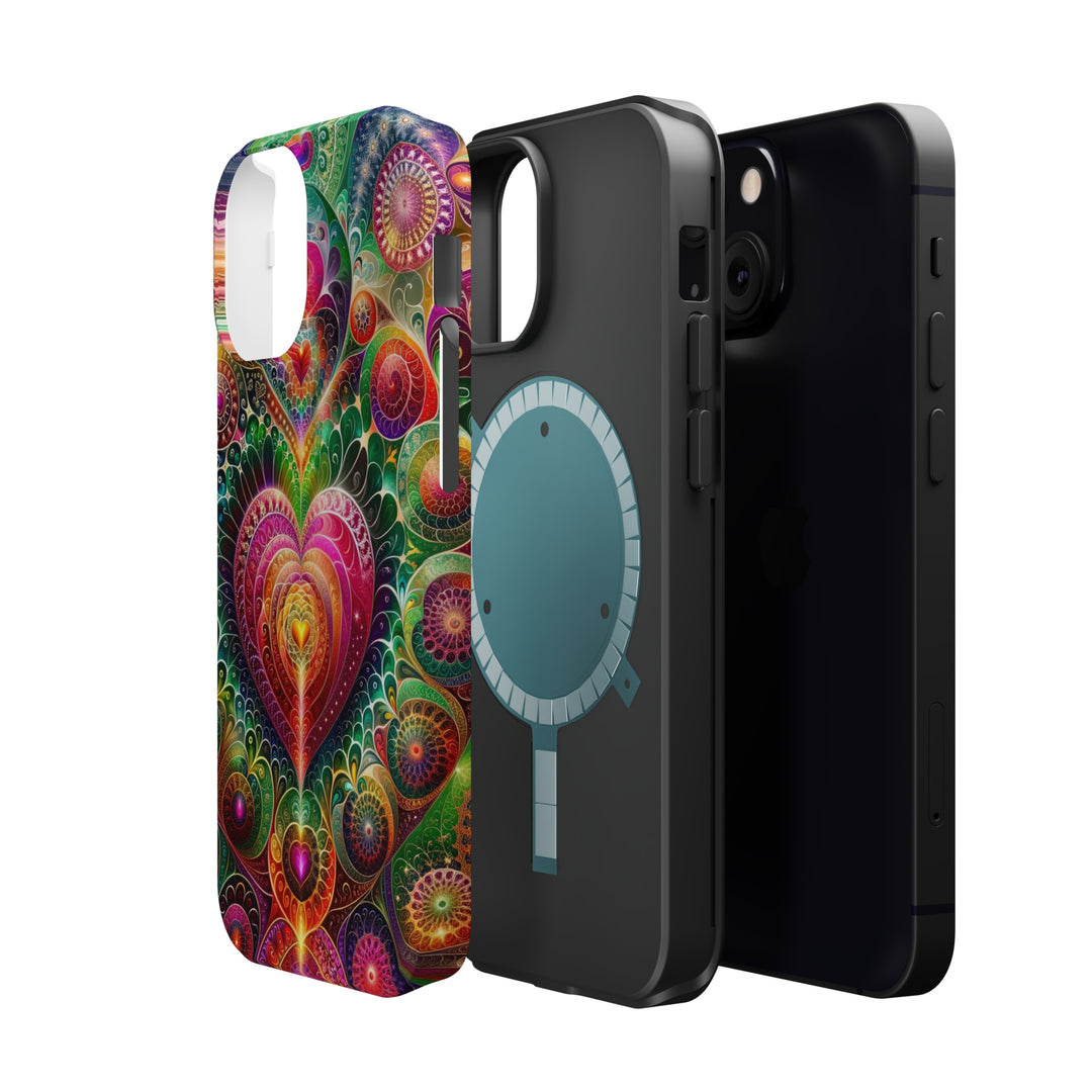 Kaleidoscopic Heart Symphony - MagSafe Tough Case