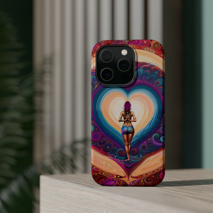 Cosmic Heart Vortex - MagSafe Tough Case