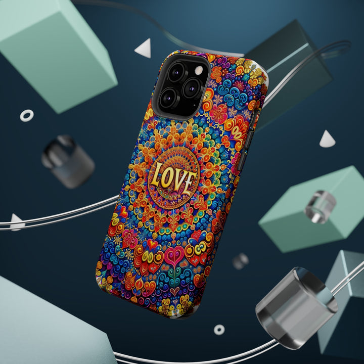 Vibrant Love Mandala - MagSafe Tough Case