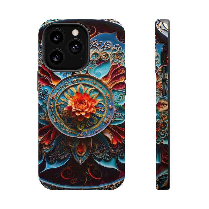 Intricate Floral Mandala - MagSafe Tough Case