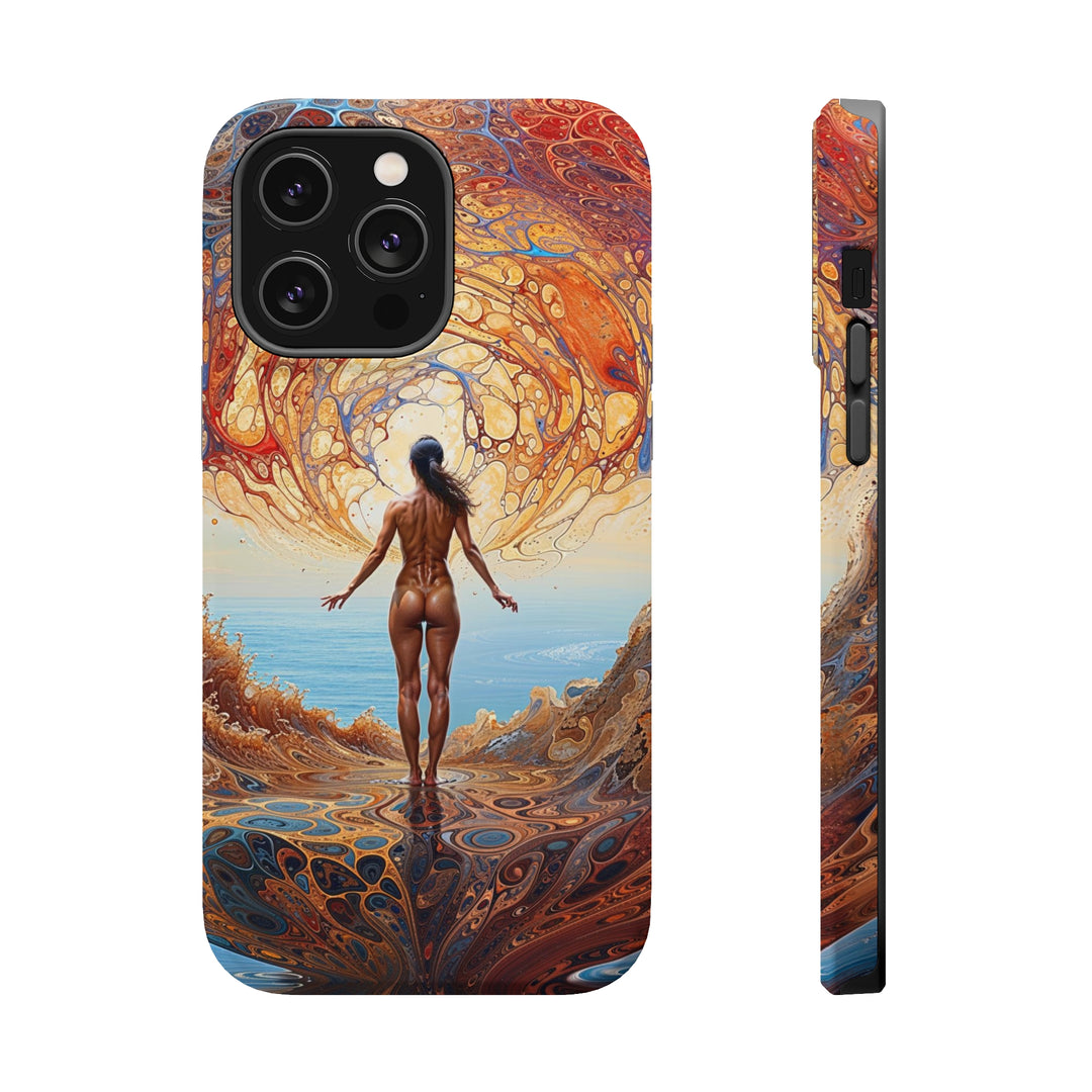 Ethereal Swirls Journey - MagSafe Tough Case