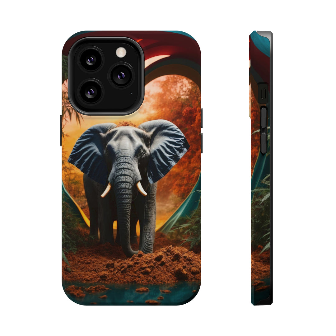 Heart Portal Elephant - MagSafe Tough Case