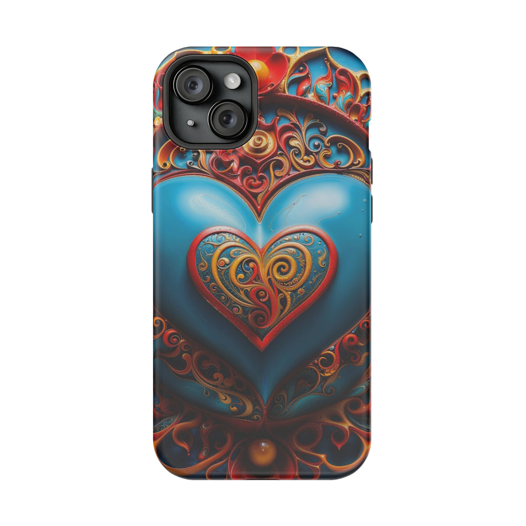 Ornate Heart Mandala - MagSafe Tough Case