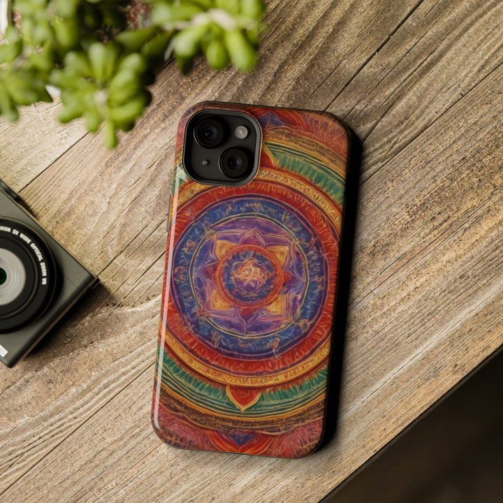 Vibrant Mandala Essence - MagSafe Tough Case