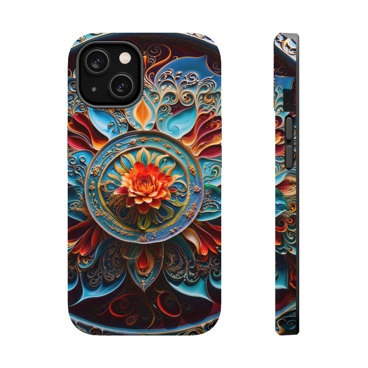 Intricate Floral Mandala - MagSafe Tough Case