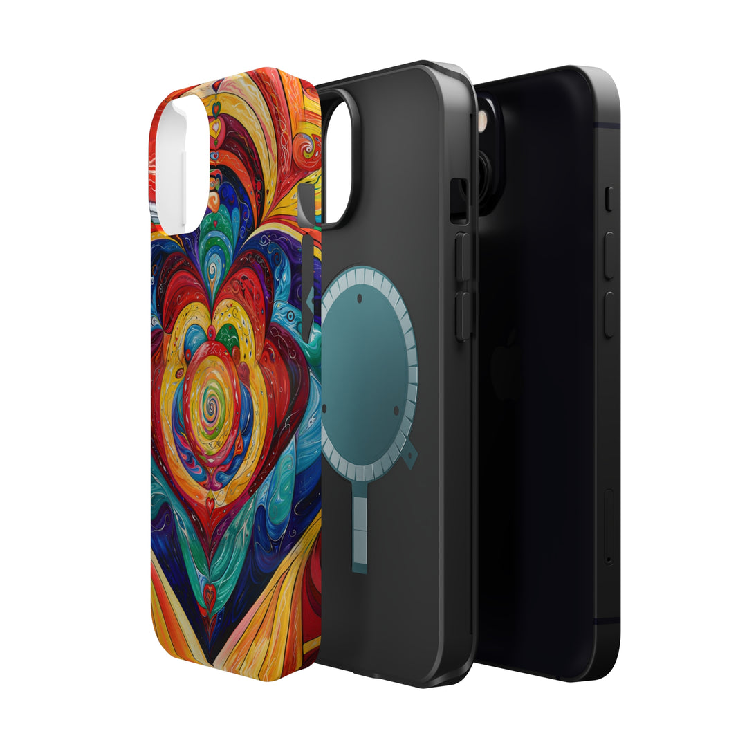 Vibrant Swirling Emotions - MagSafe Tough Case