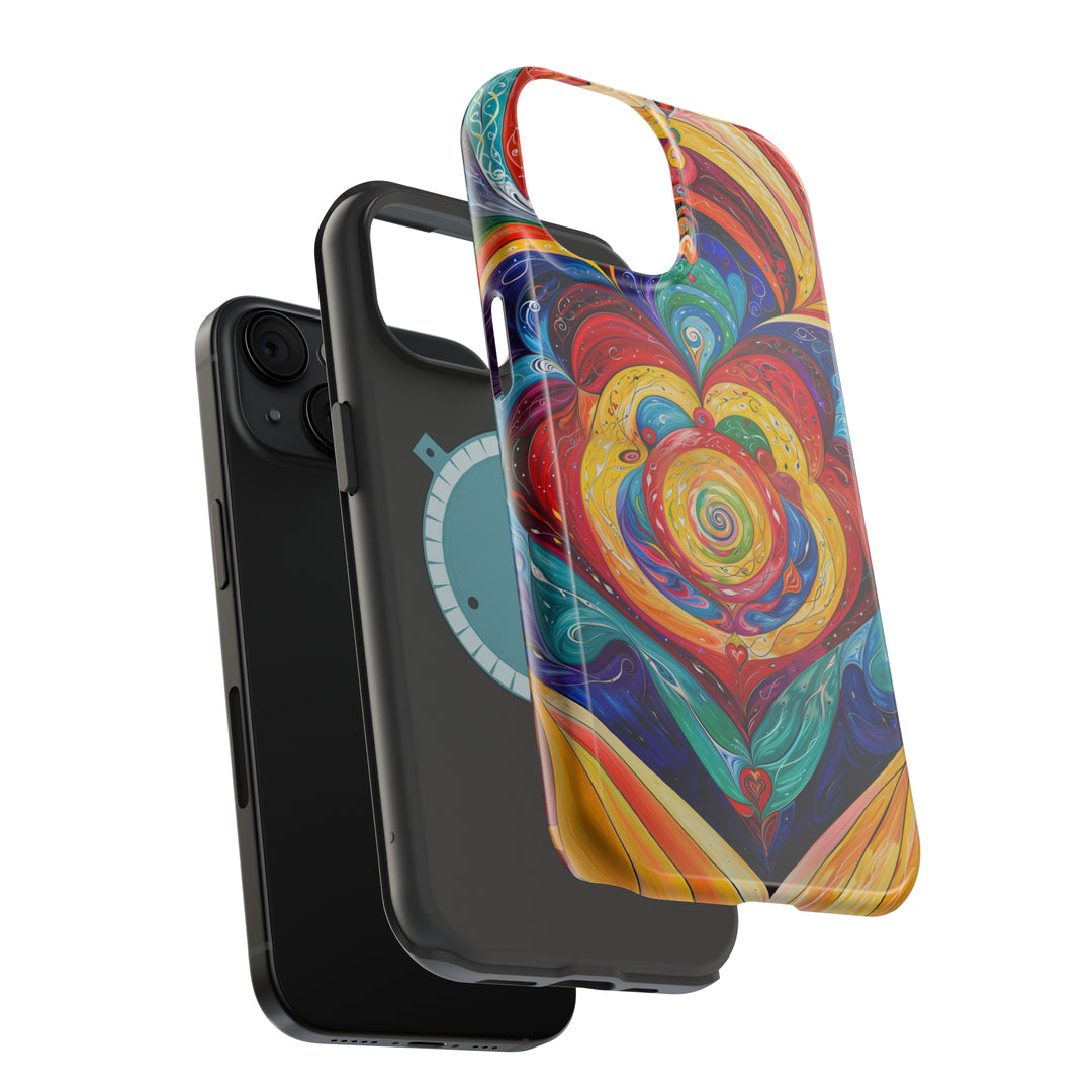 Vibrant Swirling Emotions - MagSafe Tough Case