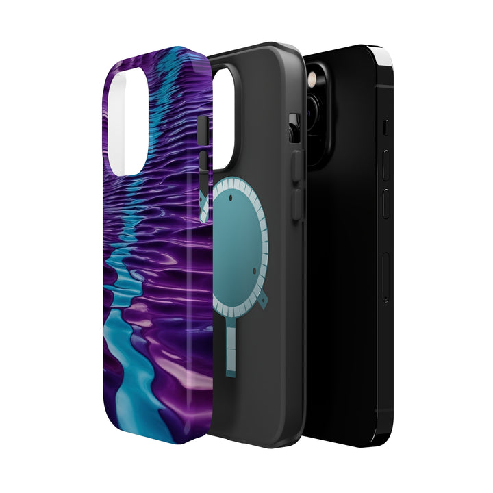 Amethyst Waves Illusion - MagSafe Tough Case