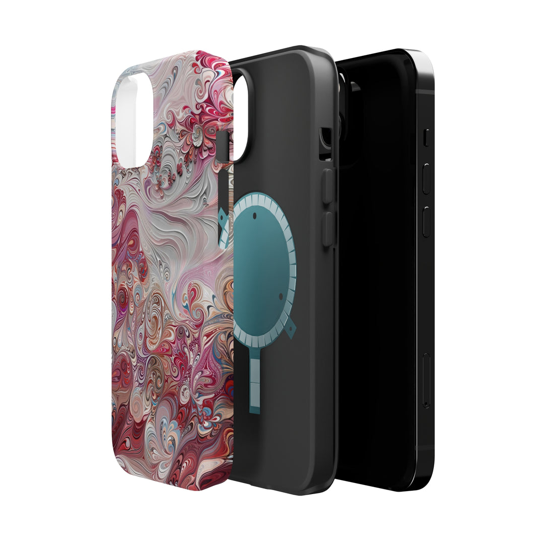 Floral Swirl Symphony - MagSafe Tough Case