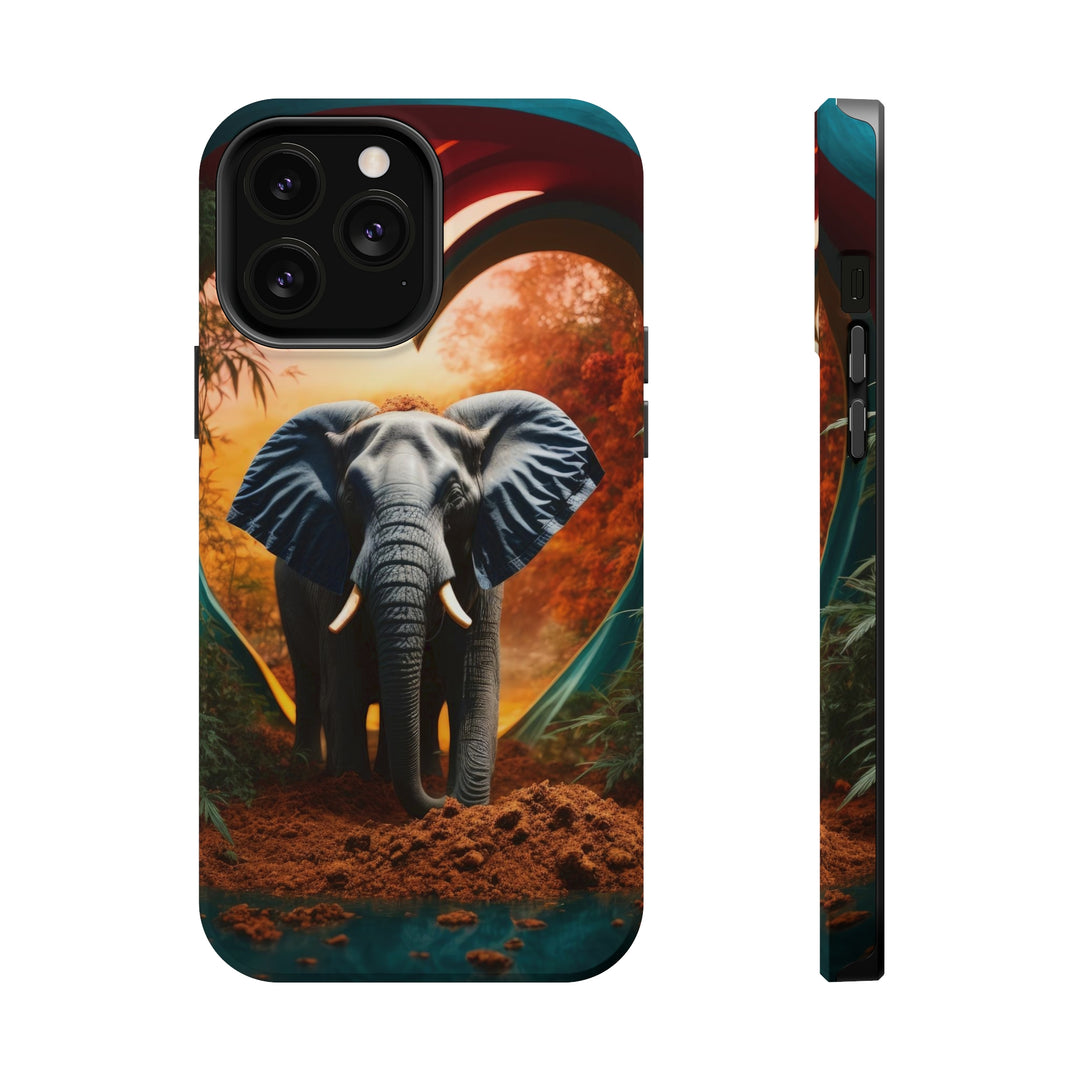 Heart Portal Elephant - MagSafe Tough Case