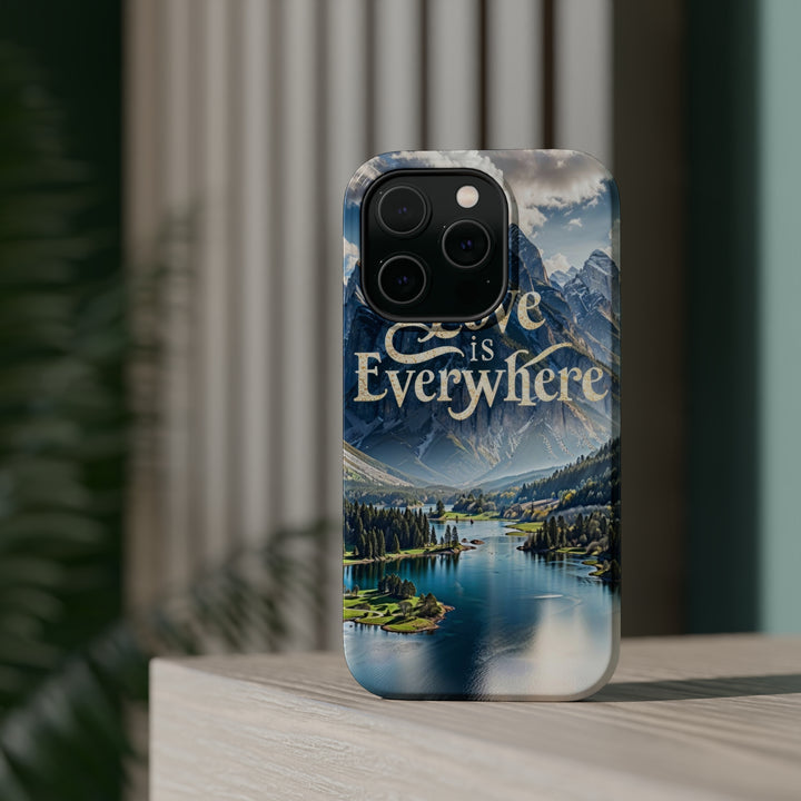 Mountainous Love Reflection - MagSafe Tough Case