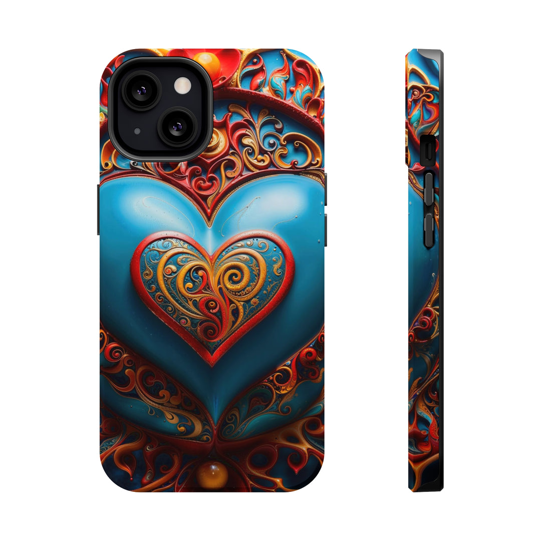 Ornate Heart Mandala - MagSafe Tough Case