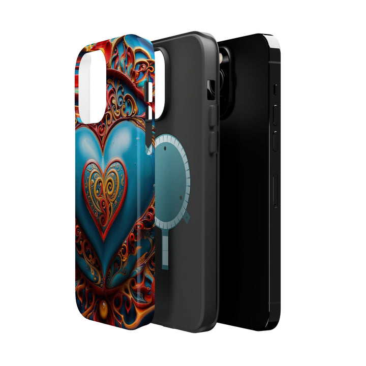 Ornate Heart Mandala - MagSafe Tough Case