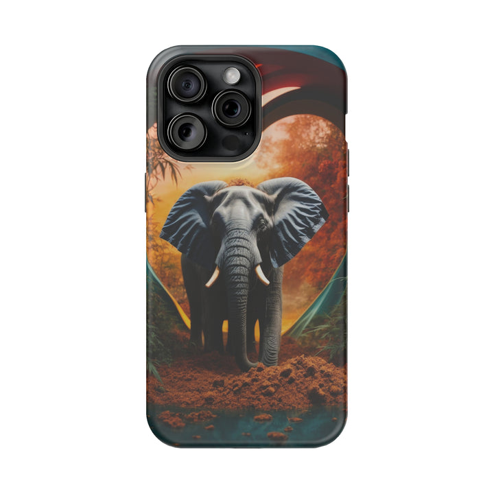 Heart Portal Elephant - MagSafe Tough Case