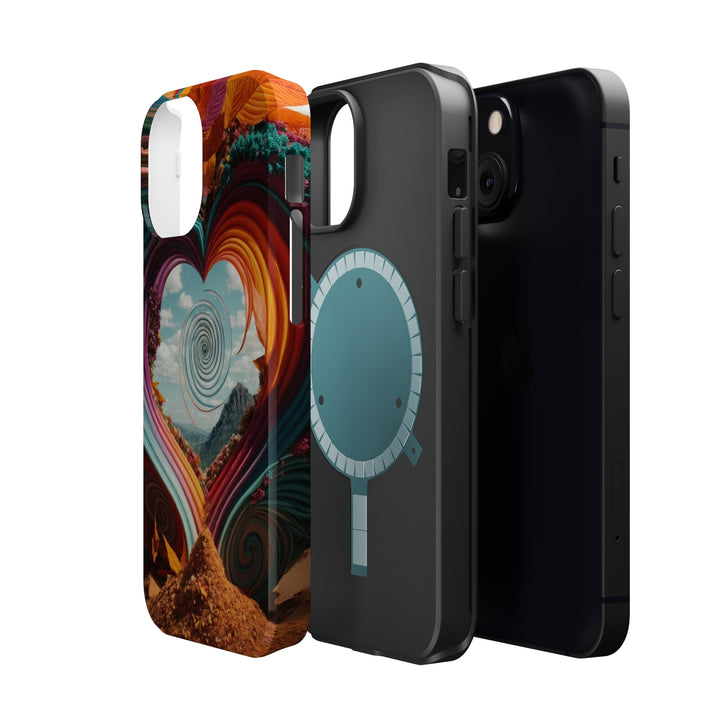 Desert Love Spiral - MagSafe Tough Case
