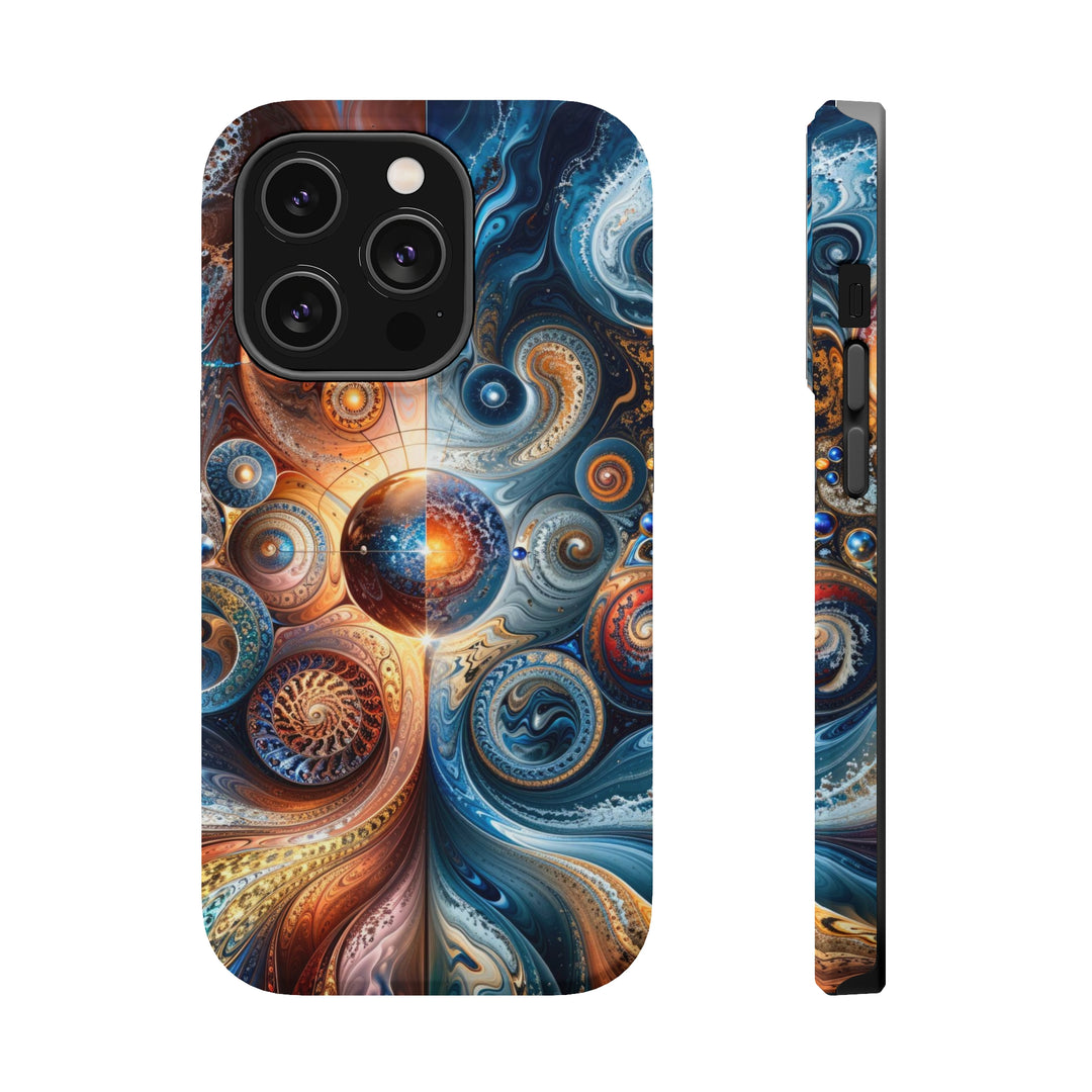 Cosmic Swirl Harmony - MagSafe Tough Case