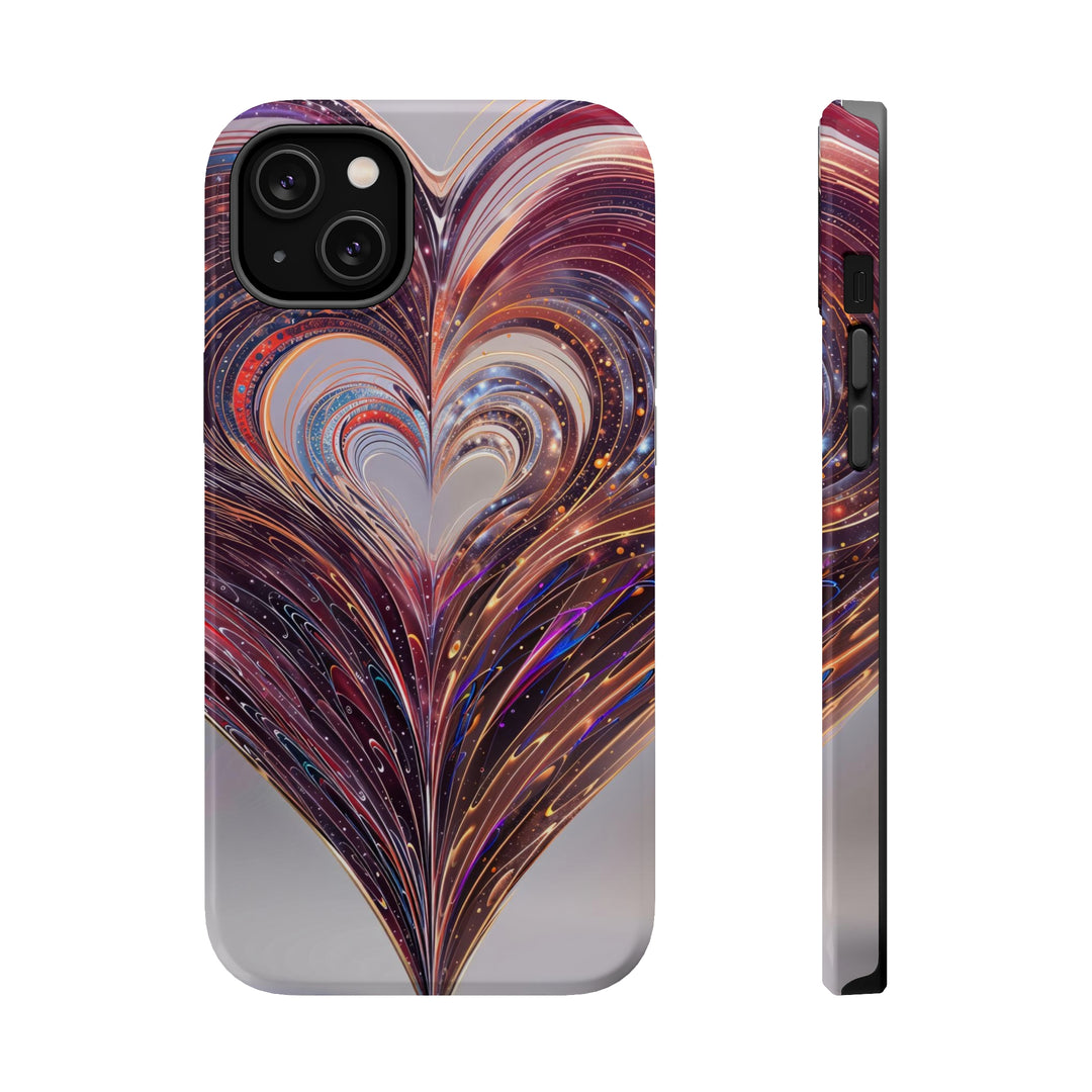 Luminous Swirling Heart - MagSafe Tough Case