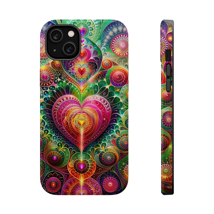 Kaleidoscopic Heart Symphony - MagSafe Tough Case