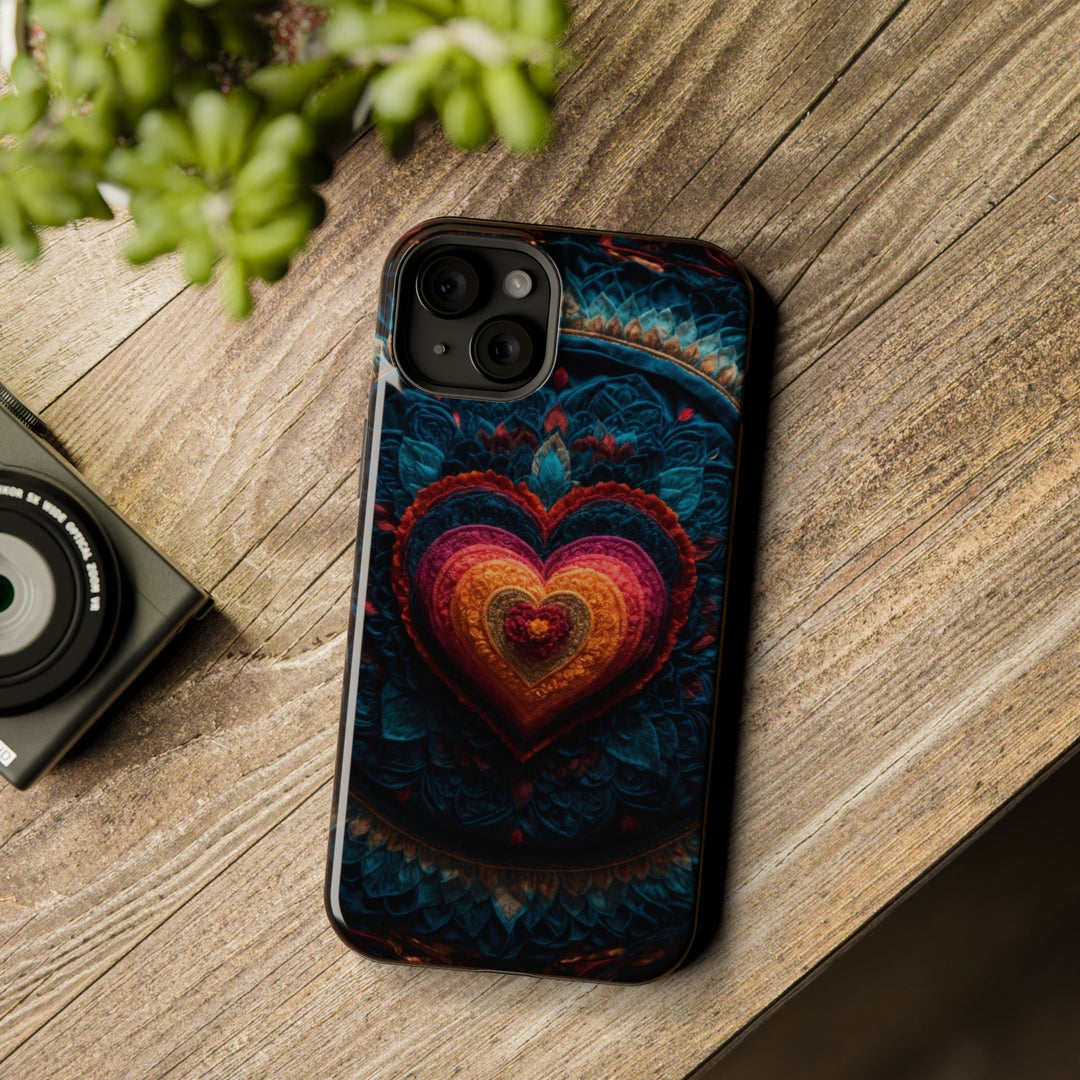 Nested Heart Tapestry - MagSafe Tough Case