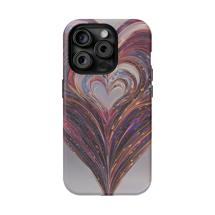 Luminous Swirling Heart - MagSafe Tough Case