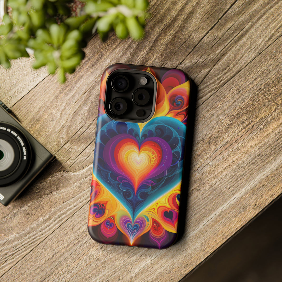 Cosmic Vibrant Heart - MagSafe Tough Case