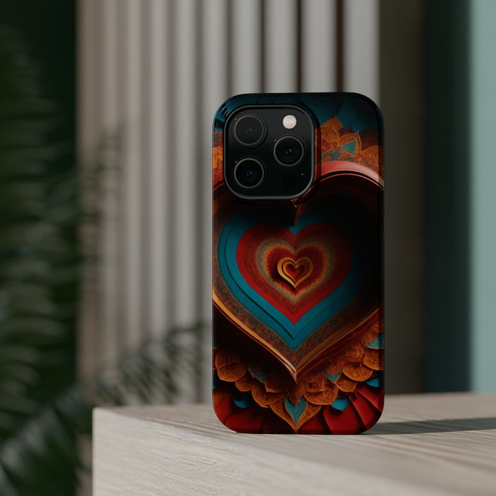 Infinite Layered Hearts - MagSafe Tough Case