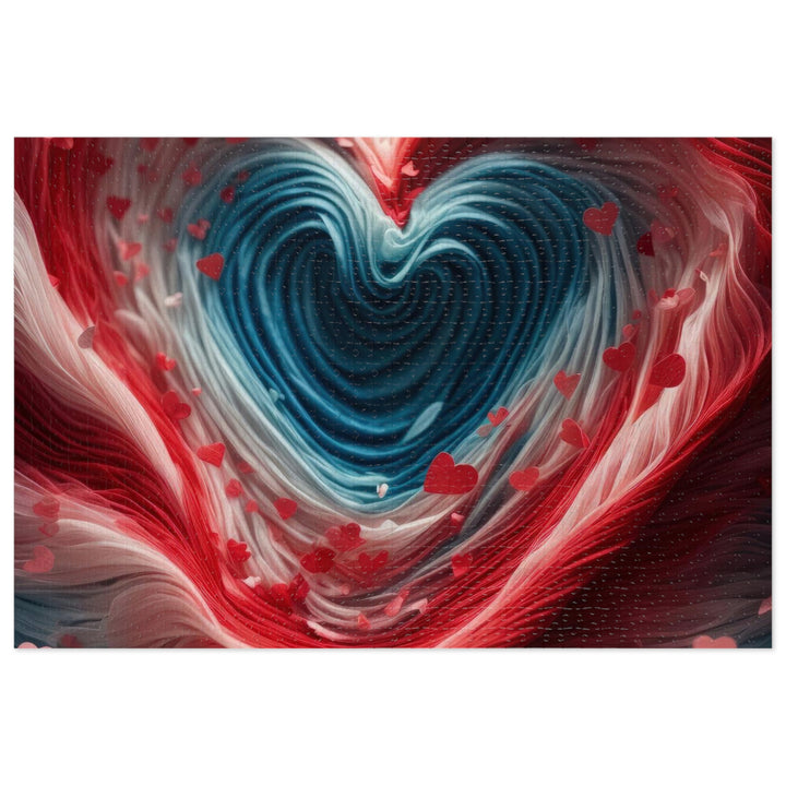 Swirling Heart Embrace - Jigsaw Puzzle (100, 252, 500, 1000 pieces)