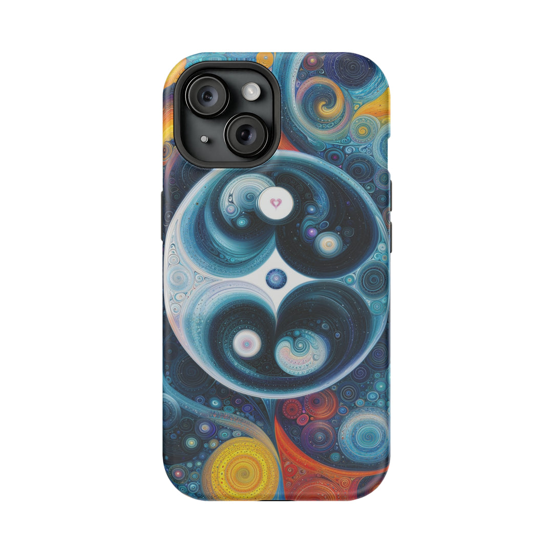 Cosmic Swirl Harmony - MagSafe Tough Case