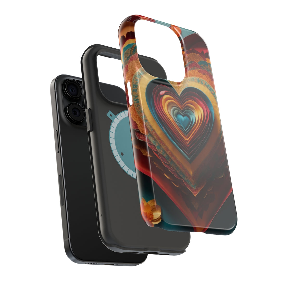 Infinite Layered Hearts - MagSafe Tough Case