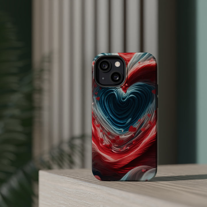 Swirling Heart Embrace - MagSafe Tough Case