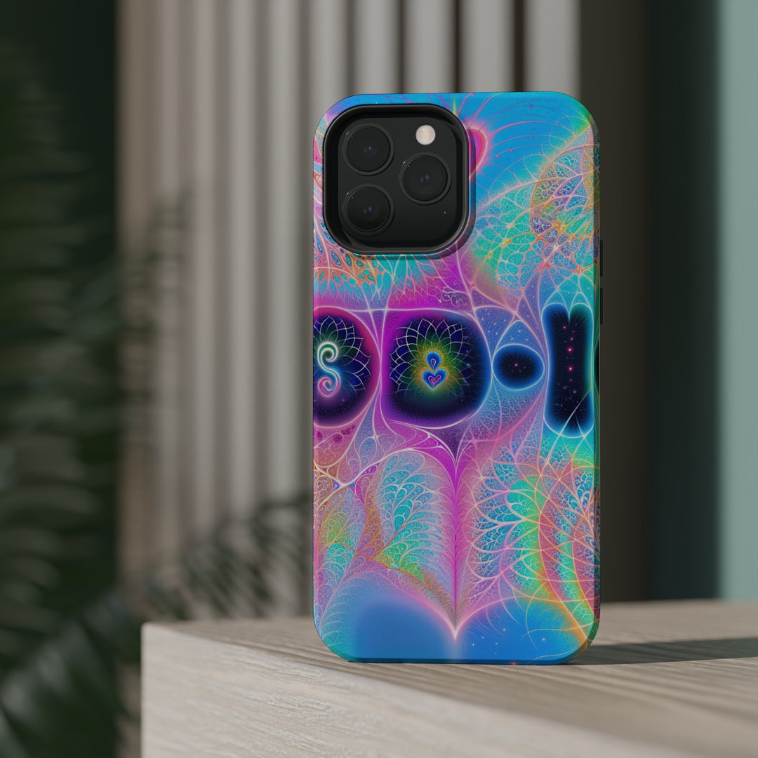 Vibrant Ethereal Hearts - MagSafe Tough Case