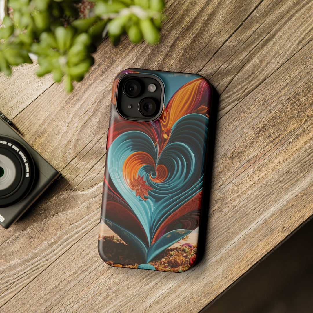 Vibrant Heart Spiral - MagSafe Tough Case