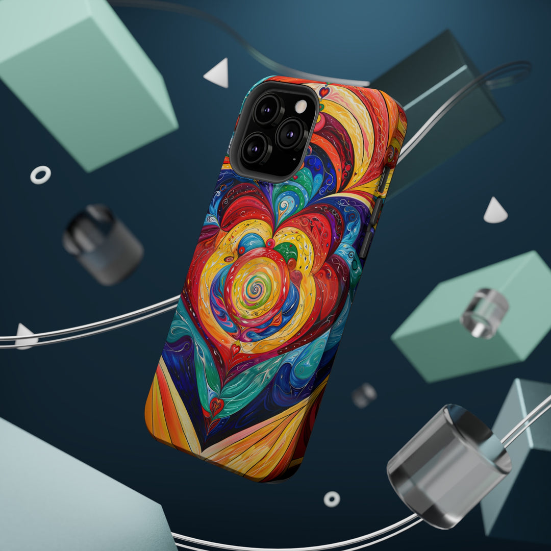 Vibrant Swirling Emotions - MagSafe Tough Case