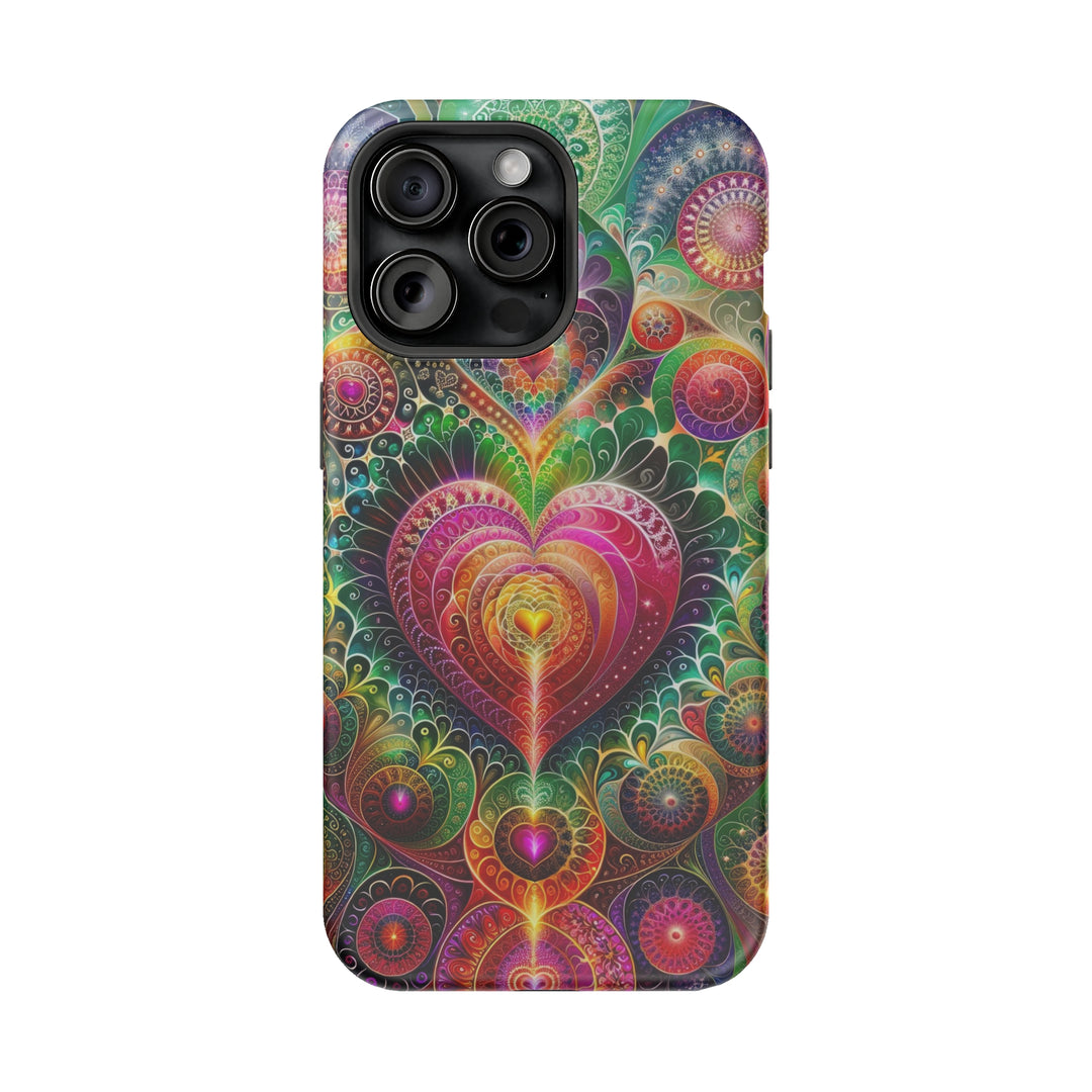 Kaleidoscopic Heart Symphony - MagSafe Tough Case