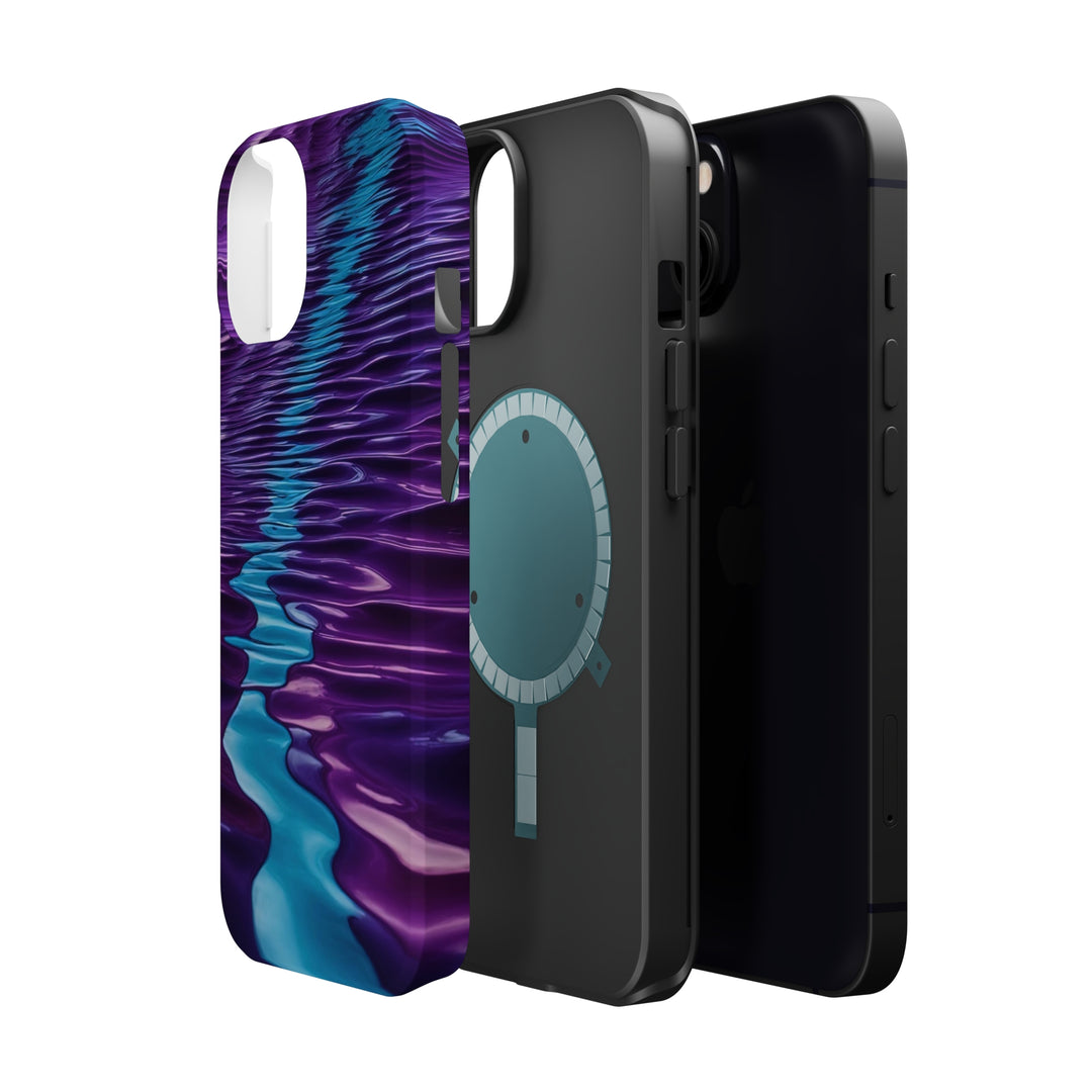 Amethyst Waves Illusion - MagSafe Tough Case