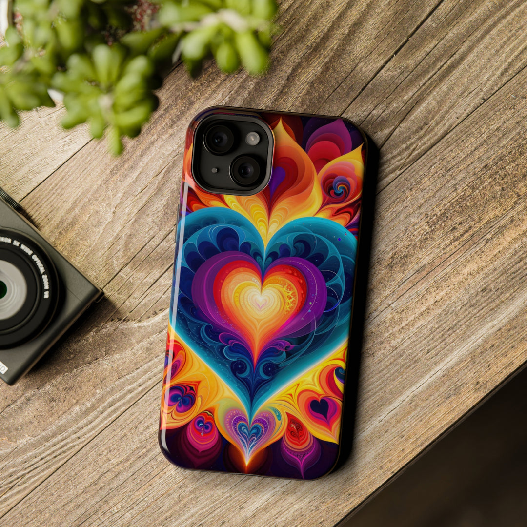 Cosmic Vibrant Heart - MagSafe Tough Case