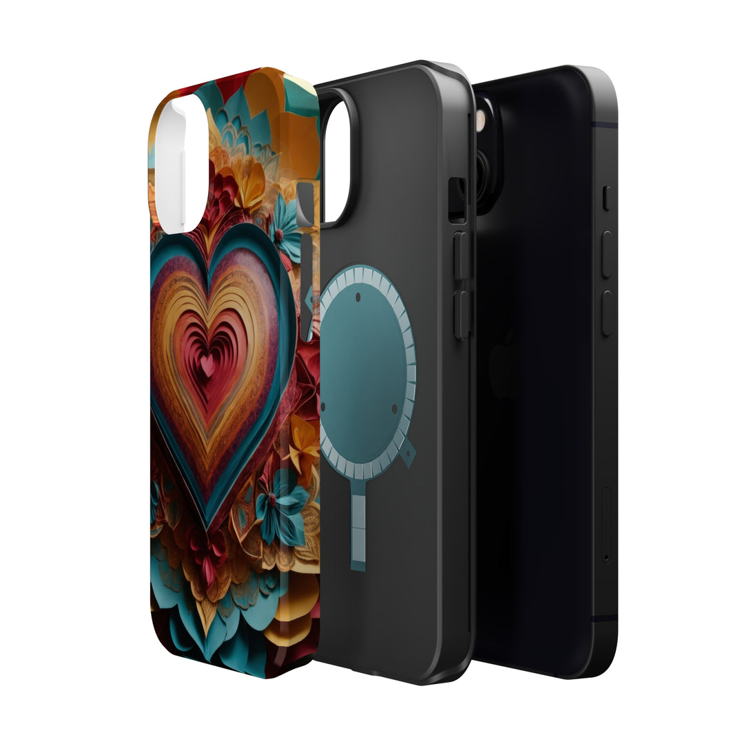 Infinite Layered Heart - MagSafe Tough Case