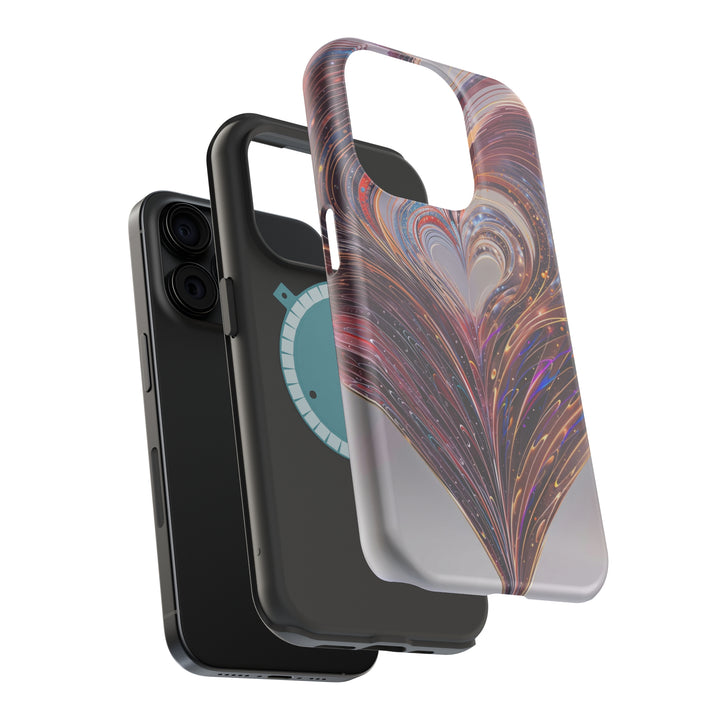 Luminous Swirling Heart - MagSafe Tough Case