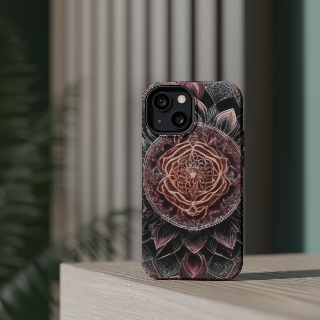 Mystic Floral Mandala - MagSafe Tough Case